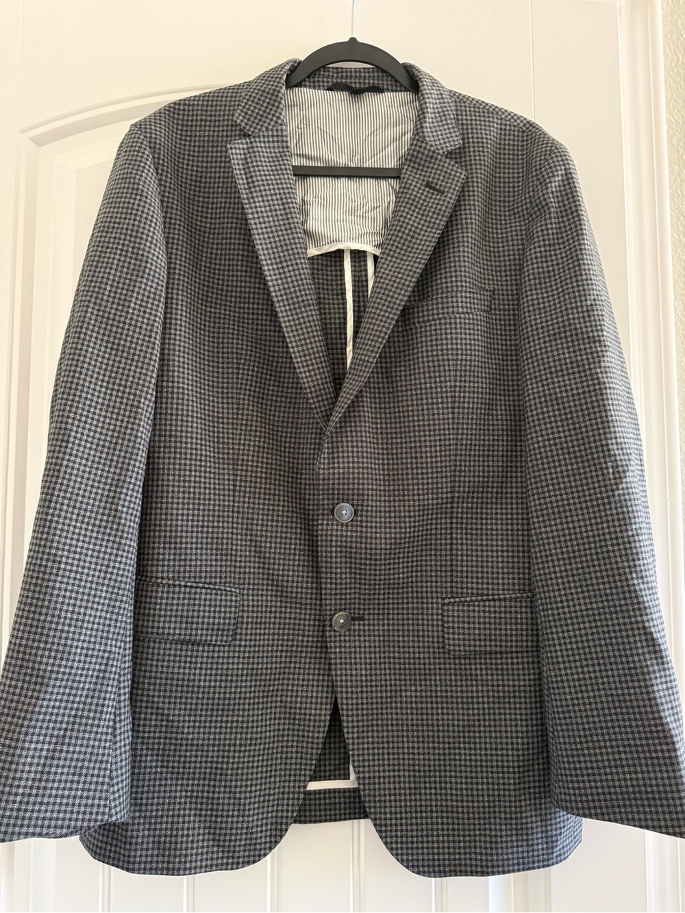 Boss Gray Houndstooth Sport Coat